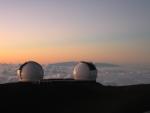 Summit of Mauna Kea: Twin Kecks