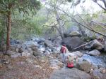 Big Sur Coast: Salmon Creek Trail: We didn't know it yet, but we were covered with Poison Oak by now.