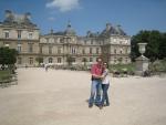 Luxembourg Palace in the Jardin de Luxembourg.  This building houses the French Senate.