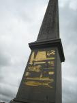 The famous obelisk at Place de la Concorde.
