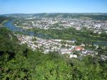 Panorama 1 of Mosel River and Trier.