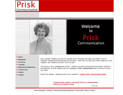 Blacks Design web site design:  Prisk Communication, Prisk.com