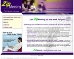 Blacks Design Application Development:  ZipMeeting