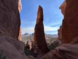 IMG_3345 Cathedral Rock spire we sat quietly in this place, only wispering