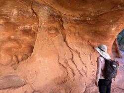 IMG_3443 Petroglyphs at Shelter and Sinagua Ruins at Subway Cave