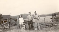 1945:  Nancy, Dow, Wilbur.