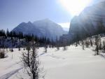 View of Mt. Temple from Saddleback