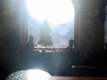 In Chateau Lake Louise after Saddleback Trail.