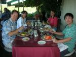 Hiroko, Vivian, Randy and Hiroshi enjoying a champagne brunch at Callaway Winery in Temecula.  Dan took the photo.