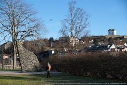 075_Norway_-_Trondheim_-_sculpture_on_the_banks_of_the_Nidelva_near_the_cathedral_looking_across_the_river_at_the_Kristianst.jpg