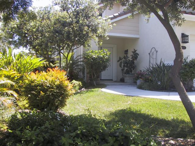 Front walkway.