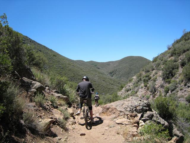 Max in the canyon.