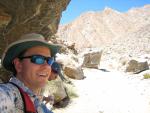 Half-way up palm canyon trail--a good turn around point today