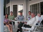 Dinner at Nick and Sherri's place in Kailua-Kona