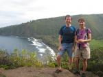 Waipi'o Beach: Randy and Vivian