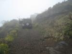 Mauna Kea Access Road: Fog