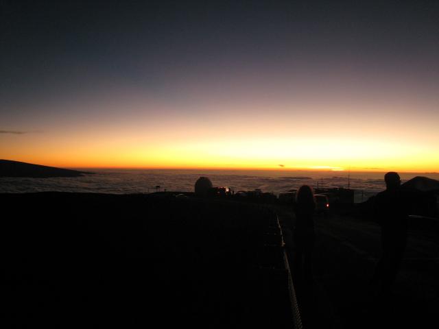 Summit of Mauna Kea: Sunset