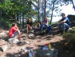 Lunch at Lac Vert