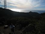 Pfeiffer Big Sur: Buzzard's Roost Trail: Lookout at top of trail.  No Redwoods here, just chaparral.