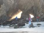 Pfeiffer Beach: Lots of interesting windows here.