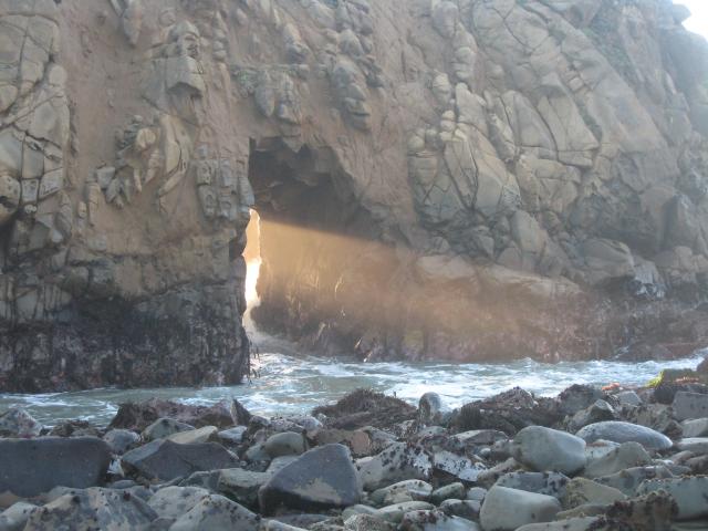 Pfeiffer Beach: Window