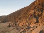 Pfeiffer Beach: Sunset.  Waiting for the show.