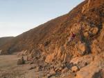 Pfeiffer Beach: Sunset.  Waiting for the show.