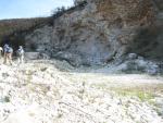 The quartz mine!  They used dynamite to harvest rose quartz and tourmaline out of this mine.