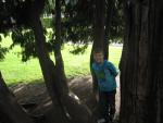 Marc's son, Emile in a Meudon park.