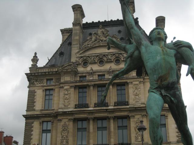 Tuileries Palace.  Louis XIV lived here while Versailles was being built.