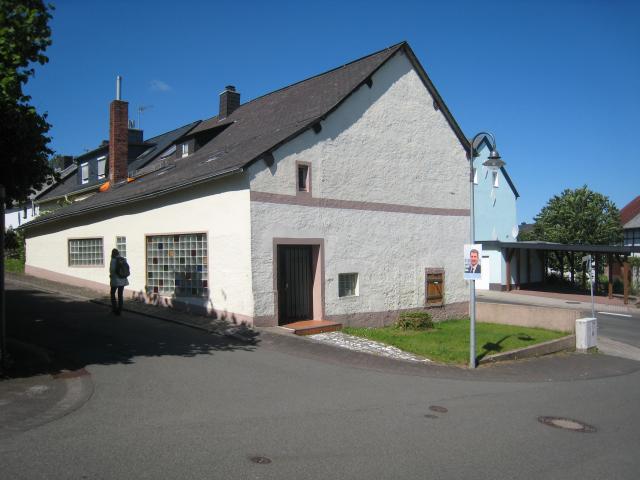 The back of the old Schmitt house.