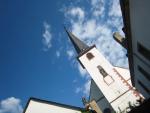 A little church in Hermeskeil, next to the Hotel Jacobs.