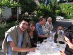 The other side of the table.  Left to right:  Max, Melissa, Randy, Wally, Kurt.