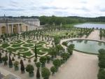 The Orangerie.  The king kept orange trees in silver pots.  They were wheeled inside in winter.