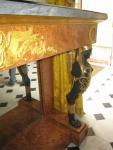 Fascinating table leg; looks like an Egyptian.