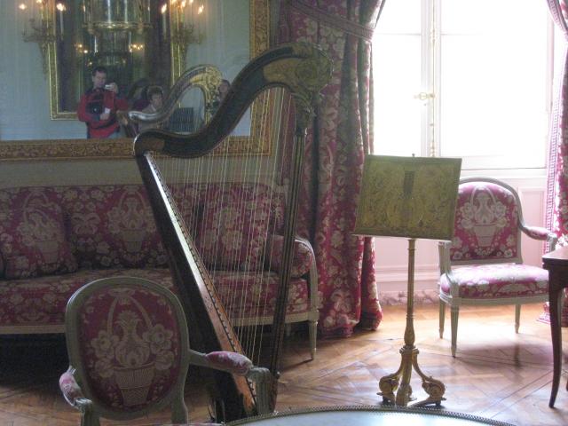 Inside the Petite Trianon, the mini-palace Marie Antionette used to get away from the Grand Trianon.