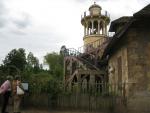 The mini-theater building in the Queen's Hamlet.