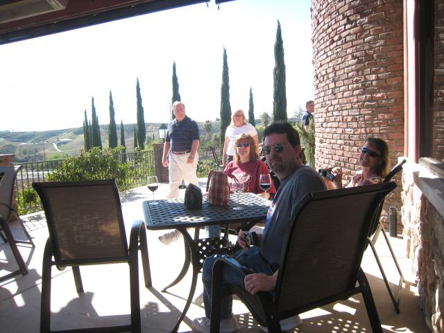 Temecula, Leonesse Winery: Connie, John, Vivian