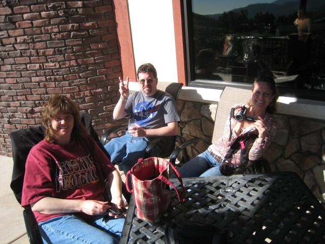 Temecula, Leonesse Winery: Connie, John, Vivian