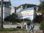Encinitas: Vivian, Connie, John and Boat Houses