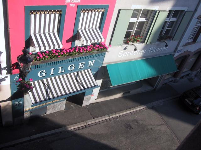 Basel, Switzerland: View from our hotel room window