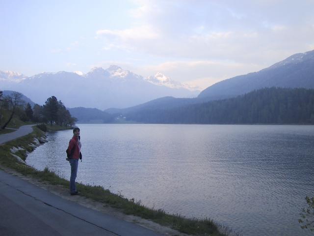 Lake St. Moritz.