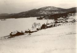 1951:  View from hill.