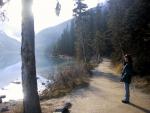 Lakeshore Trail on Lake Louise