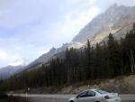 Scenery along the Icefields Parkway.