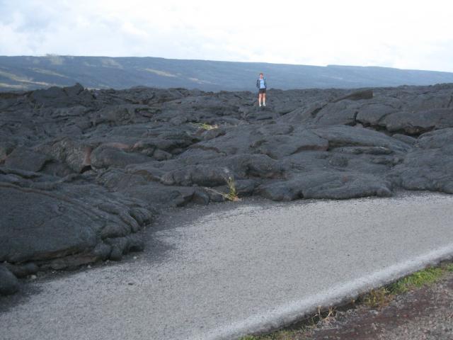 End of Chain of Craters Road