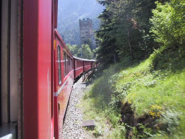 Switzerland by train...