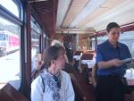 A real, old-fashioned dining car!
