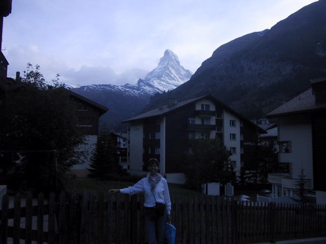 First view of the Matterhorn!