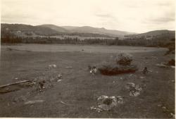 1930s:  Pasture and Pointy Mountain.
